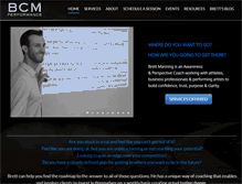 Tablet Screenshot of bcmperformance.net